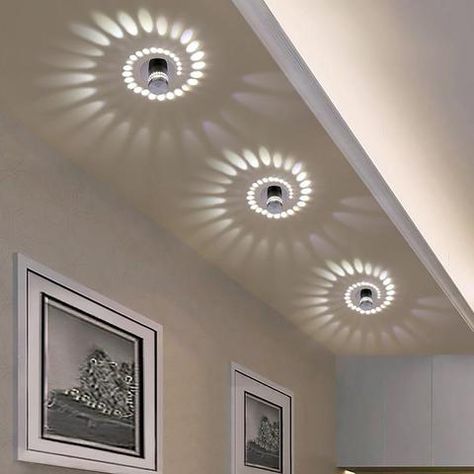 Warmly - Home Decor & More Blitz Design, Modern Luxury Lighting, Deco Led, تصميم داخلي فاخر, Corridor Lighting, Desain Furnitur Modern, Modern Led Ceiling Lights, False Ceiling Design, Led Wall Lamp