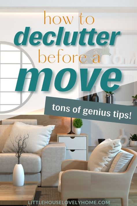 Moving to a new house can be stressful, but decluttering beforehand can make the process easier and more organized. These 10 practical tips will help you declutter before moving and streamline your packing process. Click to see more decluttering tips and follow us for even more moving and organization ideas. Organisation, Declutter Before Moving, Unpacking Tips, Tips For Moving Out, Moving House Packing, Moving Into New Home, Moving To A New House, Downsizing Tips, Moving House Tips