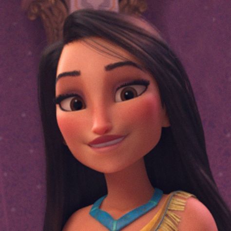 Embedded Wreck It Ralph Princesses Icons, Pocahontas Wreck It Ralph, Disney Princess Pocahontas, Stile Kylie Jenner, Pocahontas Disney, Princess Pocahontas, Disney Parque, Foto Disney, Disney Princesses And Princes