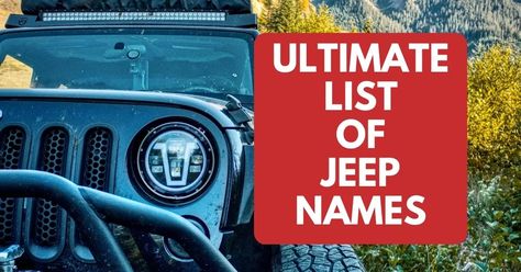 Jeep Name Decal Placement, Black Jeep Names Ideas, Jeep Wrangler Names Ideas, Jeep Names Decals, Jeep Wrangler Names, Jeep Wraps Ideas, Jeep Names Ideas, Jeep Life Decal, Jeep Wrangler Colors