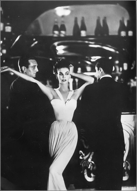 Georgia Hamilton in jersey gown gathered and shaped at the… | Flickr Models, Photography, Richard Avedon, 1950s Models, Harper's Bazaar, At The Top, S Models, Georgia