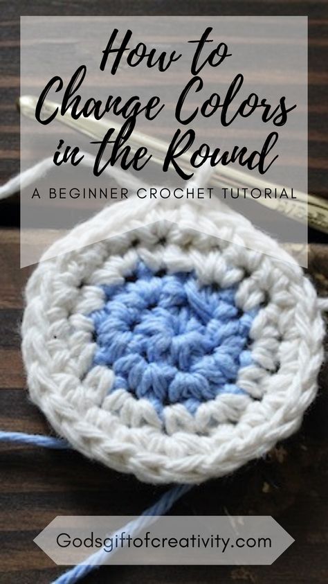 Crochet color changes can be difficult for beginner crocheters to understand. While the basic premise is the same between how to switch colors, the technique and timing is different between rows and rounds. Rows are easy to transition with just a simple pull through, but rounds are all about the timing of that pull through. Once you understand the timing, you can change colors in the round with little difficulty, even as a beginner crocheter. How To Change Colors In Crochet In The Round, Crochet Switching Colors, Switching Colors In Crochet, How To Switch Colors In Crochet, Balloon Crochet, Change Colors In Crochet, Crochet Game, Crochet Tutorial Pattern, Round Crochet