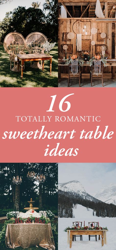 A sweetheart table is a beautiful focal point in your wedding reception, so here's some decoration inspo to help you achieve the sweetheart table of your dreams #sweethearttable #tabledecor #centerpieces #reception #weddingreception #receptiondecor #wedding #weddinginspiration #weddingideas #weddingidea #weddingdecor #weddinginspo #weddingplanning #weddingflowers #weddingfloraldesign #floraldesign Bride Groom Sweetheart Table, Decorate Sweetheart Table, Diy Sweetheart Table Floral Arrangement, Bride Groom Wedding Table, Fall Sweetheart Table Wedding Decorations, Sweetheart Wedding Table Ideas, Sweetheart Table Rectangle, Wedding Sweetheart Table Candles, Wedding Couples Table Ideas