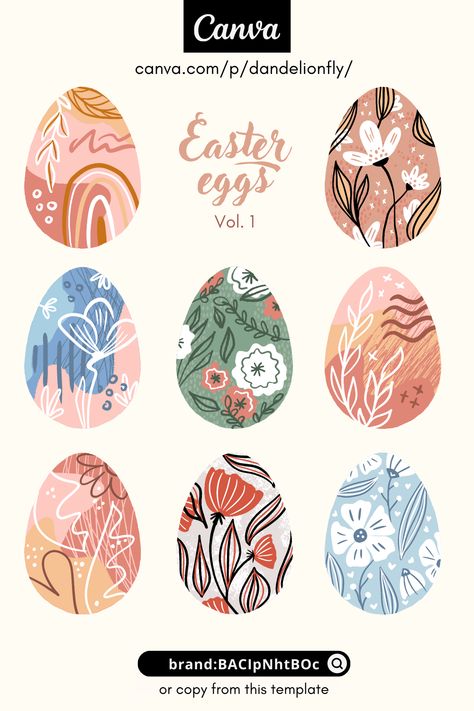 Eggs Drawing Easter, Easter Egg Flowers, Easter Egg Doodle, Easter Packaging Design, Easter Package Ideas, Easter Egg Drawing Design, Easter Illustration Design, Cute Flower Background, Easter Egg Design Ideas