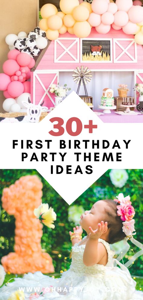 1 St Birthday Girl Year Old Ideas, 1yr Birthday Party Ideas Girl, 1sr Birthday Party Themes Girl, One Year Old Birthday Theme Ideas, First Birthday Themes September, Outside 1st Birthday Party Ideas, One Year Party Ideas, One Year Old Party Themes Girl, Indoor 1st Birthday Party Ideas