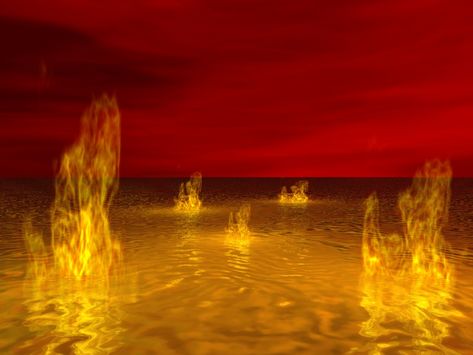Nature, Lake Of Fire, Revelation 20, Ruined City, Fire Element, The Great White, Light My Fire, Book Of Revelation, Holy Cross