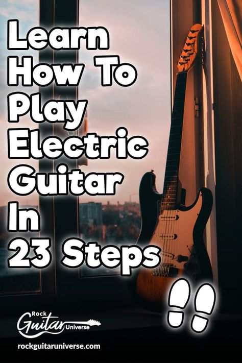 How To Learn To Play Electric Guitar, Learning Electric Guitar Beginner, Power Cords Guitar, Electric Guitar Lessons For Beginners, How To Play An Electric Guitar, Electric Guitar Chords Beginner, How To Play The Electric Guitar, How To Learn Electric Guitar, How To Play Electric Guitar Beginners