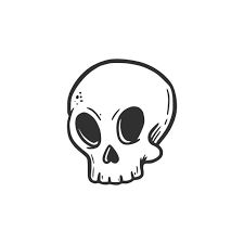 77 Clip Art Of Simple Skull Tattoo Designs Illustrations & Clip Art - iStock Fictional Characters, Art, Snoopy