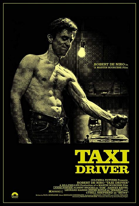 taxi driver Taxi Driver 1976, Film Vintage, Film Posters Art, Best Movie Posters, Septième Art, Film Poster Design, Classic Movie Posters, Cinema Posters, Alternative Movie Posters