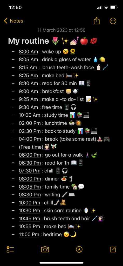 Ideas For Daily Routine, Daily Life Schedule, Healthy Life Schedule, Study Rutin List, Healthy Habits And Routines, Good Morning Schedule, That Morning Routine, Study Routine Weekend, Best Schedule For Students