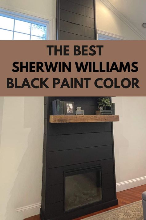 Wherein Williams Black Paint, Sherwin Williams Matte Black Paint, Tricorn Black Satin Finish, Sherman Williams Black Paint, Tricots Black Sherwin Williams, Tricorn Black Sherwin Williams Fireplace, Wherein Williams Tricorn Black, Sherwin Williams Iron Ore Fireplace, Blue Black Paint Colors Sherwin Williams