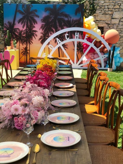 Coachella Diy, Cochella Theme Party, Cochella Party, Coachella Party Decorations, Coachella Inspired Party, Coachella Birthday Party, Coachella Party Theme, Coachella Party Ideas, Coachella Theme Party