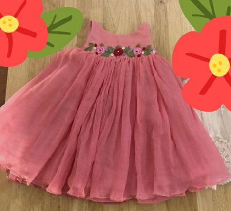 Pakistani baby girl frock designs Baby Girl Frock Designs Parties, Baby Girl Frock Designs, Baby Frock Designs, Baby Girl Frock, Pink Dresses For Kids, Crochet Baby Frock, Girl Frock, Cotton Frocks For Kids