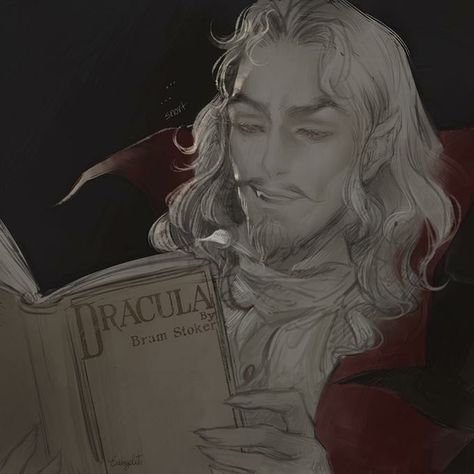 Dracula reading Dracula A Soul To Keep Fanart, Nat The Lich, Vampire Gif, Dracula Castlevania, Castlevania Dracula, Dracula Art, The Lich, Castlevania Wallpaper, Alucard Castlevania