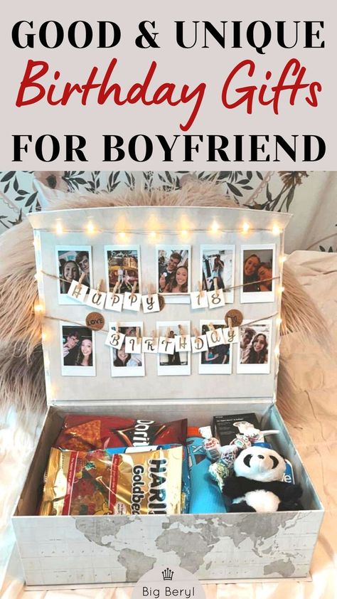 Useful & creative birthday gifts for him | Sentimental & romantic long distance birthday gift ideas for boyfriend | Good & unique gift ideas for 16,17,18,19,20,21,22 Bday #giftsforboyfriend #boyfriendgifts #giftforbf #romanticbirthdaygifts #romanticgifts 20th Birthday Presents, Best 21st Birthday Gifts, 21st Birthday Gifts For Boyfriend, Boyfriends 21st Birthday, 17. Geburtstag, Bday Gift For Boyfriend, 19th Birthday Gifts, Unique Gifts For Boyfriend, Birthday Present For Boyfriend