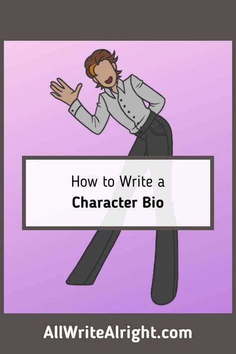 If you’re starting a new roleplay (RP) or Tabletop Roleplaying Game (TTRPG), then one of the things you will be expected to provide is a character biography. If you aren’t familiar with writing character bios, then you might be a little stumped on what exactly needs to be included, and what is better left out. Check out this article for pointers! Character Biography, Novel Planning, Roleplay Ideas, Character Bio, Writing Inspiration Tips, Study Hacks, Writing School, Anime Ideas, Dnd Ideas