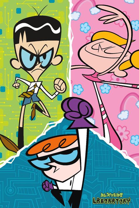 Dexter's Laboratory Dexter’s Laboratory, Dexter's Laboratory, Dexter Laboratory, Groups Poster, Wall Poster Prints, Wall Art Crafts, Kids Wall Decor, Barn Wood Frames, Kawaii Room