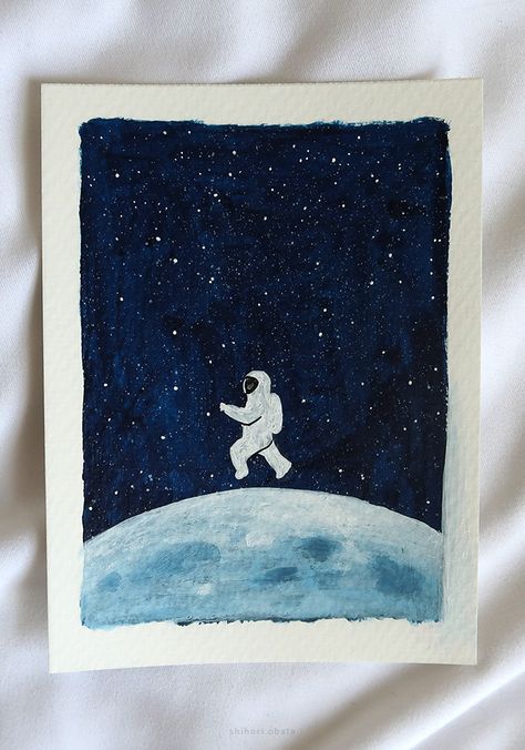 15 Easy Outer Space & Galaxy Painting Ideas Galaxy Painting Ideas, Space Painting Ideas, Space Painting Acrylic, Galaxy Painting Acrylic, Outer Space Painting, On Canvas Painting Ideas, Painting Ideas Easy Simple, Boyfriend Painting, Galaxy Drawings