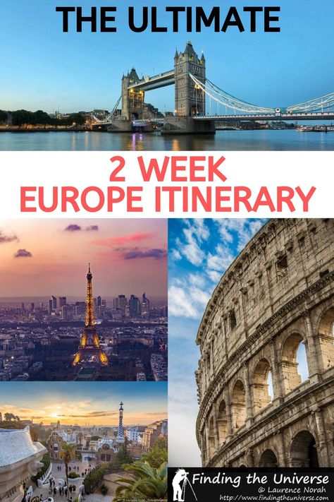 A detailed 2 week Europe itinerary, with things to do, tips for travel, accommodation and money saving advice! #Europe #City #Itinerary #Travel #Tips #Ideas 2 Weeks In Europe, Europe Trip Planning, Europe Itinerary, European Itineraries, Vacation Itinerary, Itinerary Planning, Europe Itineraries, Europe Trip Itinerary, Flight Tickets