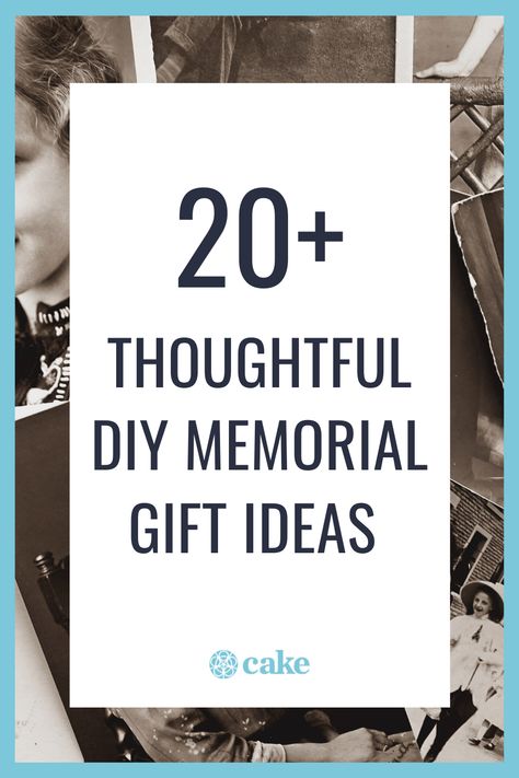 In Memory Of Ideas Diy, In Memory Of Diy Gift Ideas, Mom Memorial Gift Ideas, In Loving Memory Keepsake Ideas, Memorial Things To Make, In Memory Ideas For Funeral, Remembering Dad Gifts, House Memorial Ideas, Gifts For Memorial Service