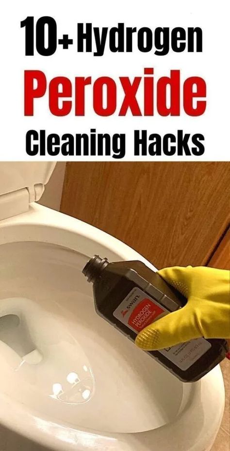 11 ALTERNATIVE HYDROGEN PEROXIDE HACKS YOU SHOULD KNOW - Cleaning methods - Medium Cleaning Diy Hacks, How To Deep Clean Bathroom, Deep Cleaning House Hacks, Household List, Hydrogen Peroxide Cleaning, How To Deep Clean Your House, Cleaning With Hydrogen Peroxide, Easy Life Hacks, Cleaning With Peroxide