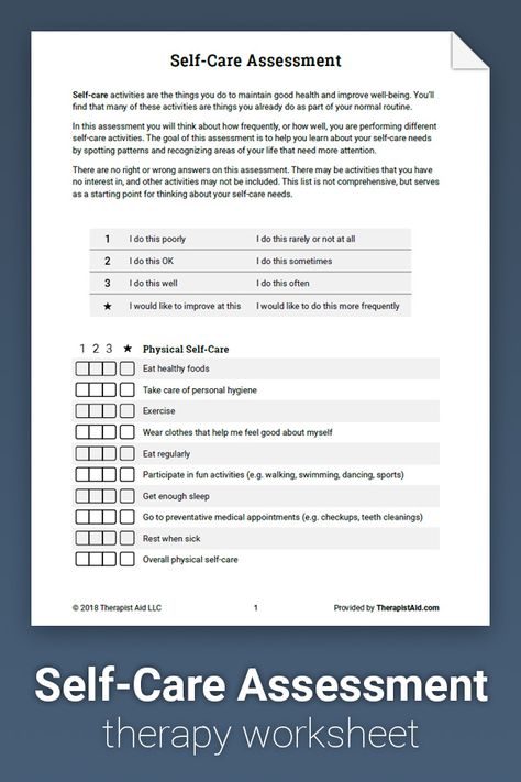 Self-Care Assessment Self Care Group Therapy Activities, Self Care Group Therapy, Clinical Group Supervision Activities, Self Assessment Personal, Clinical Supervision Activities, Self Assessment For Work, Self Care Group Activities, Self Care Activities For Groups, Therapist Aid Worksheets