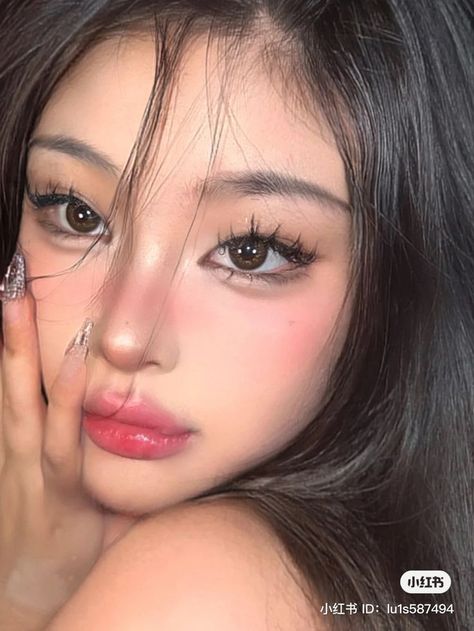 Doyuin Makeup, Douyin Beauty, Makeup Asia, No Make Up Make Up Look, Makeup Ulzzang, Makeup Prom, Asian Makeup Looks, Soft Makeup Looks, Doll Eye Makeup