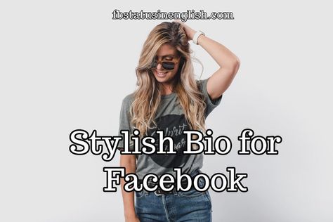 Aren´t you tired of the same old blah blah on everyone´s Facebook Bio? How fun is it to come up with something really cool and trendy? Think about a cool attitude bio for Facebook, a romantic love bio for FB or simply one of these Facebook bio quotes. However, there´s another option: a Stylish Bio …  How to Make a Unique and Stylish Bio For FB Profile 2020 Read More » Unique Bio For Facebook, Fb Bio Quotes, Bio For Facebook Profile, Best Bio For Facebook, Facebook Bio Quotes, Fb Bio, Love Bio, Bio For Facebook, Attitude Bio