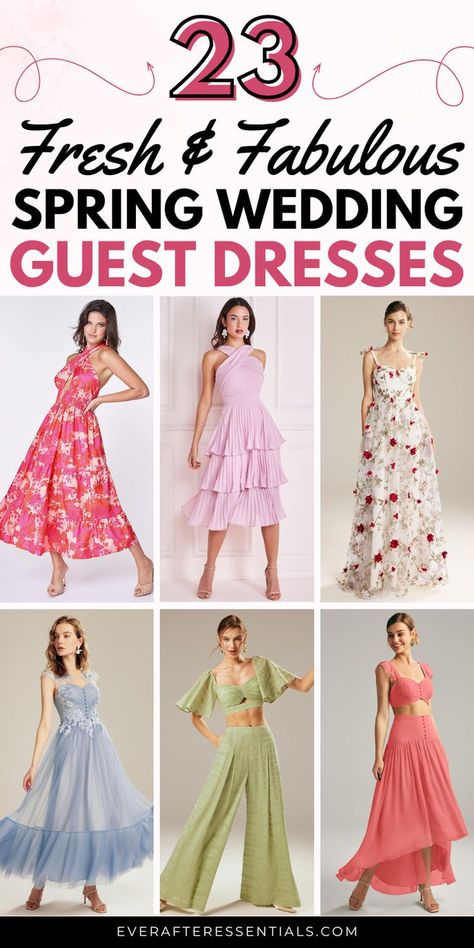 Wedding Guest Outfit Spring Dresses, Spring Wedding, Spring Wedding Guest Dresses, Perfect Wedding Guest Dress, Spring Wedding Guest, Spring Weddings, Summer Celebration, Dresses 2024, Wedding Guest Dresses