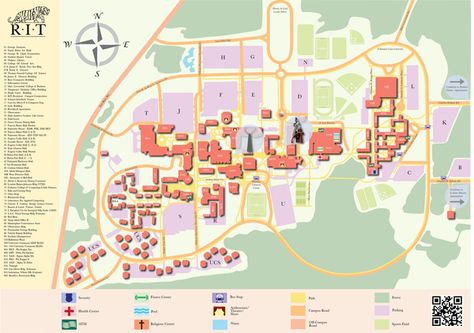Rochester Institute of Technology Map Design by Lisa Hube, via Behance Rochester Institute Of Technology, Campus Map, Rochester New York, Information Design, Rochester Ny, Map Design, 3d Effect, Work Ideas, The Shadow