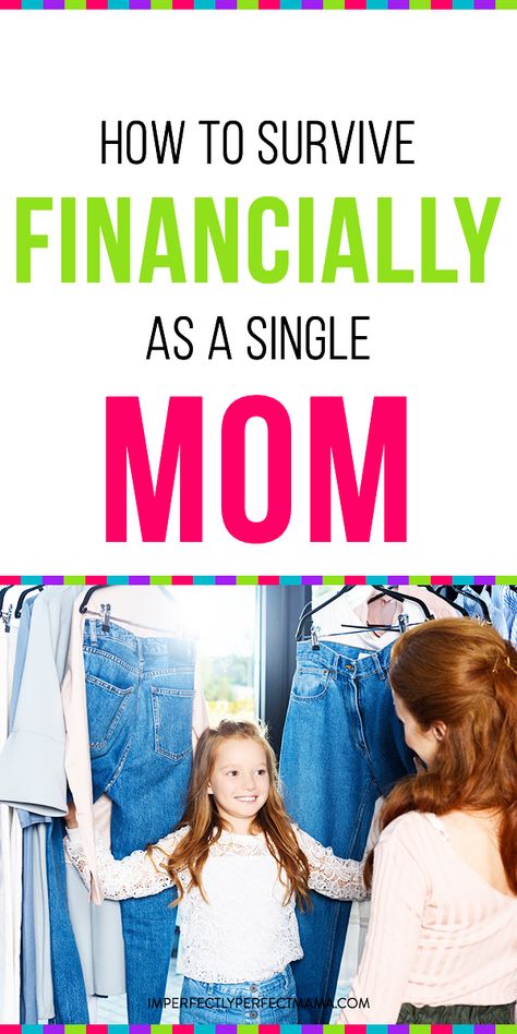 How to survive financially as a single mom. Learn how to save money as a single mom. #savemoney Mom Strength, Single Mom Finances, Single Mom Advice, Becoming A Single Mom, Single Mom Help, Single Mom Inspiration, Family Budgeting, Single Mom Tips, Single Mama