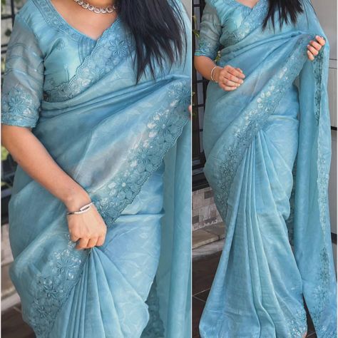 Designer saree 🔥 DM OR WHATSAPP *Dive into a dreamy world of pastel colors shades saree with a stunning designer blouse.* *Product details*👇🏻 *Saree- Rangeen silk* *Blouse- Rangeen silk* *Size-* *Saree-5.5mtr* *Blouse-1 mtr* *Pattern-* *Saree- Self ambose with sequin cut work.* *Blouse- tone to tone thread work with sequins.* #saree #sareelove #southindianfashion #sareefashion #style #sareelove❤️ #shopping #shopping #onlineshopping #onlinestore #onlinebusiness #onlineshop #indianwear #... Cut Work Blouse, Silk Saree Blouse Designs Patterns, Colors Shades, Silk Saree Blouse Designs, Silk Saree Blouse, Designer Saree Blouse Patterns, Designer Blouse Patterns, Designer Blouse, Fancy Sarees
