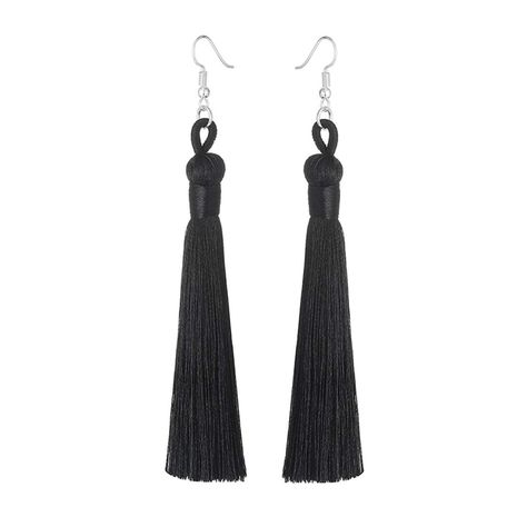 PRICES MAY VARY. China ✅ FASHION TASSEL EARRINGS - Bohemian Silk Thread Tassels Earrings. These drop & dangle tassel earrings are suitable for different ages of people in daily wearing, wedding, date, reunion party or any event festivals. You can be more charming and get more compliments, showing the beauty and personality of women. ✅ CRAFT DESIGN - Handmade jewelry, made of shining thread like silk, wrapped with the same color thread. Those tassel long earrings have multiple different colors. T Fabric Rope, Bottle Earrings, Long Tassel Earrings, Long Fringe, Tassels Fashion, Thread Earrings, Women Earrings, Ethnic Earrings, Unique Boutique