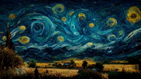 The Starry Night is an oil-on-canvas painting by the Dutch Post-Impressionist painter Vincent van Gogh. Painted in June 1889, it depicts the view from the east-facing window of his asylum room at Saint-Rémy-de-Provence, just before sunrise, with the addition of an imaginary village. #wallpaper #hdwallpaper #girlboss #fashion #hd #4k #art #artwork #sea #beach #zedge #fanart Asylum Room, Lukisan Van Gogh, فنسنت فان جوخ, Pc Backgrounds, Van Gogh Wallpaper, Starry Night Wallpaper, 4k Wallpapers For Pc, Wallpaper Notebook, Laptop Wallpaper Desktop Wallpapers