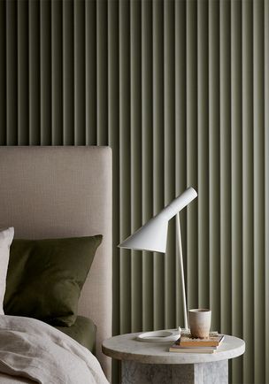 Surround - Surround - Building Products - Wall Panels | Laminex AU Mdf Wall Panels, Decorative Wall Panels, Room Transformation, Bedroom Green, Wall Cladding, Main Bedroom, Panel Design, Wall Panels, Feature Wall