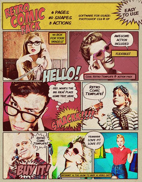 Photoshop Comics Effect Tutorials | PSDDude Comic Book Design Inspiration, Comic Book Photography, Comics Graphic Design, Comic Poster Design, Comic Book Ideas, Comic Photography, Comic Strip Ideas, Comic Template, Photo Comic