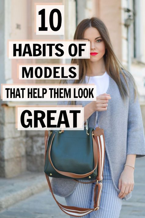 These beauty habits of models contain some great beauty tips on how to be pretty naturally! I'm glad I checked out these beauty hacks, now I can improve my skincare routine! #BeautyHabits #BeautyHacks #BeautyTips How To Be Pretty, Beauty Routine Planner, My Skincare Routine, Face Care Tips, Beauty Habits, Modeling Tips, Makeup Tips For Beginners, Model Face, Beauty Studio