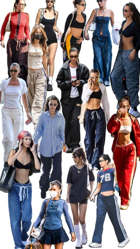 bella hadid style inspo Bella Hadid Summer Style, Bella Hadid Outfits Street Style, 90s Model Aesthetic, 90s Street Style, Ny Outfits, Outfit Inspo Casual, Fashion Top Outfits, Bella Hadid Outfits, Hadid Style