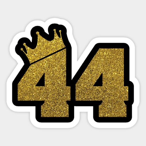 44th Birthday Cakes For Men, Happy 44th Birthday, Frozen Printables, Tee Sticker, 44th Birthday, Birthday Logo, Birthday Ideas For Her, Birthday Gold, 40th Birthday Decorations