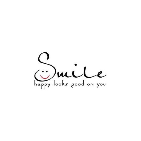 Smile Happy Quotes, Wallpaper Quotes, Change Quotes, My Love Photo, Dental Quotes, Motiverende Quotes, Png Text, Smile Quotes, Word Art