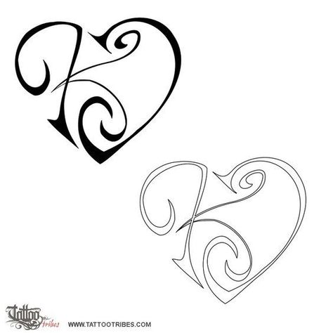 K Initial, J Tattoo, Behind Ear Tattoos, Tulip Tattoo, Tattoo Feminine, Arte Cholo, Calligraphy Tattoo, Tattoo Lettering Fonts, Initial Tattoo