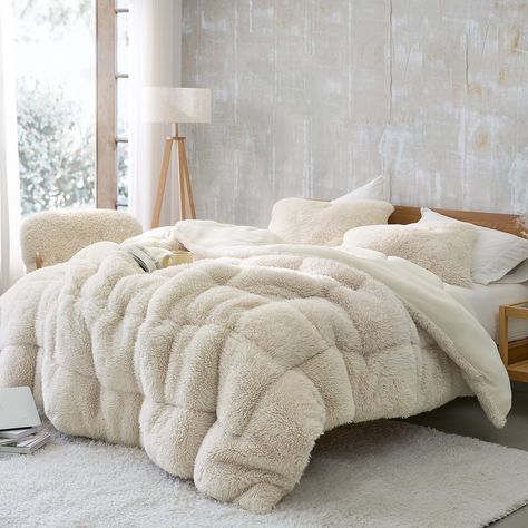 PRICES MAY VARY. Size: Oversized King Comforter - 112"W x 98"L (Shams Sold Separate) Material: 420GSM Warming Wild Plush in Arctic Wolf (Beige) Reverse Material: Bare Bottom - Super Soft Microfiber infused with Spandex - Designed for Sleeping Naked Construction: 280GSM Inner Polyester Fill for a Cozy Comfort Care Instructions: Machine Washable - Gentle Cycle / Cold Wash Gift yourself ultimate comfort with our Alaskan Winters - Coma Inducer Oversized Comforter - Arctic Wolf. Made of a thick warmi Chiseled Stone, Oversized King Comforter, Oversized Comforter, Arctic Wolf, Twin Xl Comforter, King Bedding Sets, Room Makeover Bedroom, Queen Comforter, Bedding Stores
