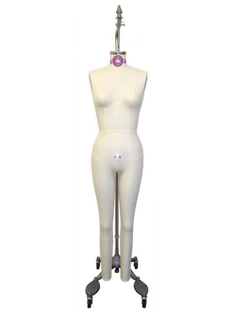 PGM-Pro 605A - Industry Grade Female & Junior Full Body Dress Form with Collapsible Shoulders Full Body Dress Form, Fabric Shears, Missy Dresses, Cream White Color, Dress Form Mannequin, Body Form, Dress Forms, Student Fashion, Body Dress