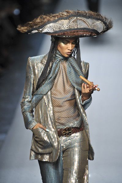 Haute Couture, Couture, Pirate Runway, Maximalism Fashion, 2010 Couture, 2010 Runway, Paul Gaultier Spring, Pirate Fashion, Space Fashion