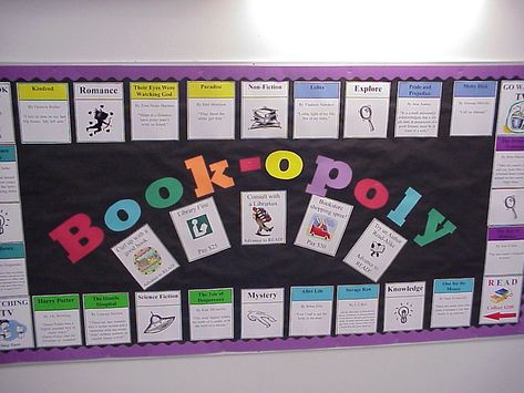 Book Bulletin Board, School Library Bulletin Boards, Christmas Bulletin Boards, Reading Display, School Library Displays, Teen Library, Library Bulletin Board, Sarah Brown, Classroom Goals