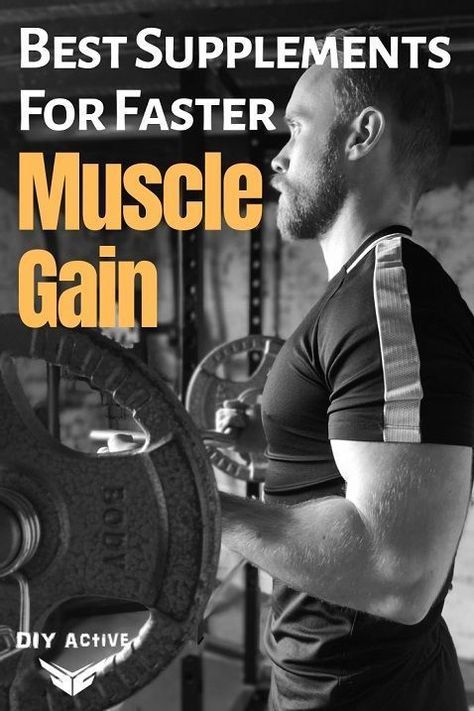 The Best Supplements For Faster Muscle Gain @DIYactiveHQ #muscle #buildmuscle #musclebuilding Best Muscle Building Supplements, Supplements For Muscle Growth, Post Workout Supplements, Gym Supplements, Muscle Builder, Build Muscle Fast, Muscle Building Supplements, Pre Workout Supplement, Bodybuilding Supplements