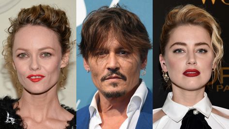 Johnny Depp’s Ex Vanessa Paradis Finds His Amber Heard Case ‘Distressing’—Here’s If She’s on His Side | StyleCaster Vanessa Paradis Now, Johnny Depp Vanessa Paradis, Vanessa Paradis Johnny Depp, Johnny Depp Amber Heard, Wife Beaters, Vanessa Paradis, French Models, Year Of Dates, Lily Rose Depp