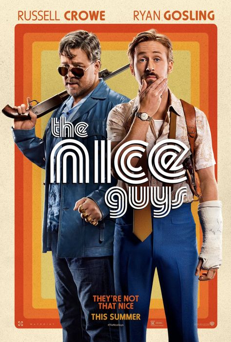 I'd been told how much fun this movie may be but I missed it in theaters, so I rented it and it was pretty delightful! It was more random than I expected but I guess that's Shane Black's style. I laughed and enjoyed it! Holland March, The Nice Guys, Nicky Larson, Danny Glover, Bon Film, Nice Guys, Film Watch, Septième Art, I Love Cinema