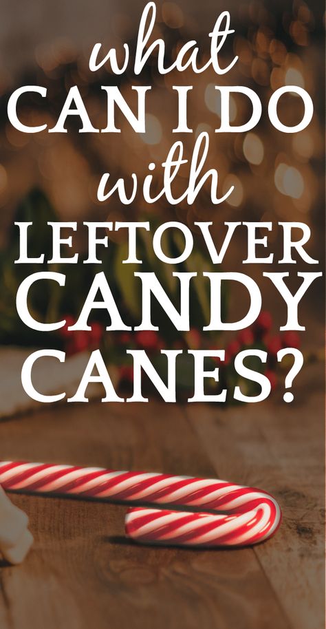 What To Do With Leftover Candy Canes? #candycanes #christmascrafts #holidaydecor #craftideas #christmascandy Candy Cane Recipes Leftover, What To Do With Candy Canes, Candy Cane Ideas, Candy Cane Recipes, Leftover Candy Canes, Peppermint Milkshake, Candy Cane Story, Candy Cane Poem, Candy Cane Game