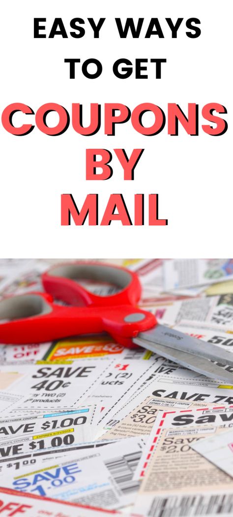 Many companies are willing to send you free coupons by mail. This list of easy ways to get coupons in the mail will help you save a lot of money. Free Cupons, Where To Get Coupons, Free Printable Grocery Coupons, Free Coupons Online, How To Start Couponing, Best Coupon Sites, Free Coupons By Mail, Get Free Stuff Online, Couponing 101